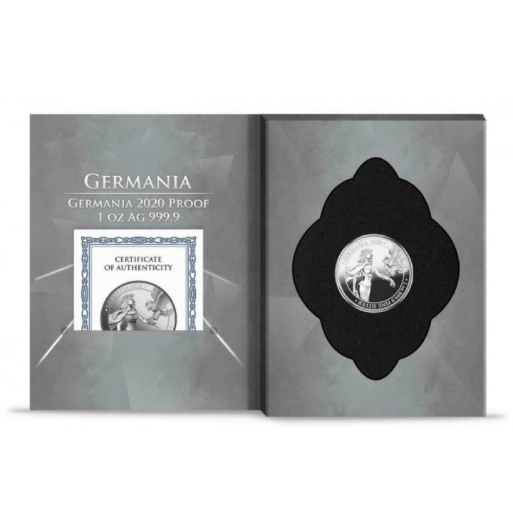 Germania 1 Onza Plata 2020 Proof