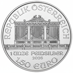 Wiedeński Filharmonik 1 uncja Srebra 2026