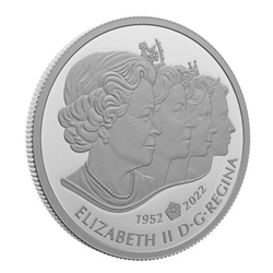 Sada Kanada: Pocta mimořádnému životu 3 x 1 unce stříbra 2022 Proof