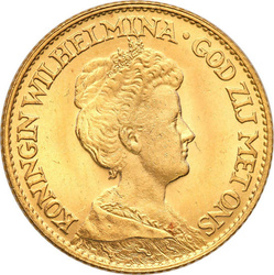 10 florins Wilhelmina (différentes années)