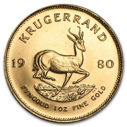 Krugerrand 1 once d'or 1980