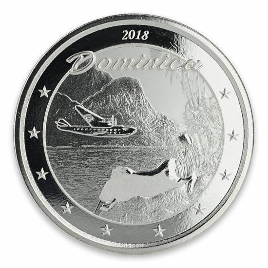 Dominica: The Nature Isle 1 oz Silver 2018