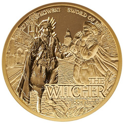 Niue : The Witcher Book Series - Sword of Destiny 1 once d'or 2022 Proof