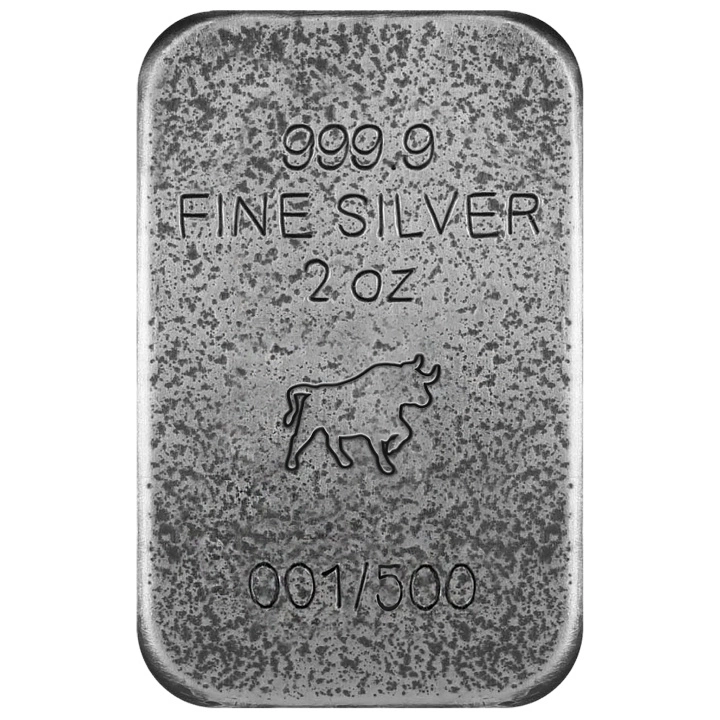 Barra Asturmint: Día de los Muertos "Catrina Radioactiva" coloreada 2 oz Plata 2025 Acabado Antiguo