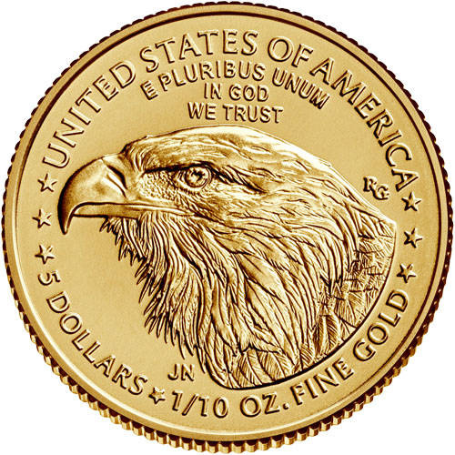 American Eagle 1/10 onza Oro 2022