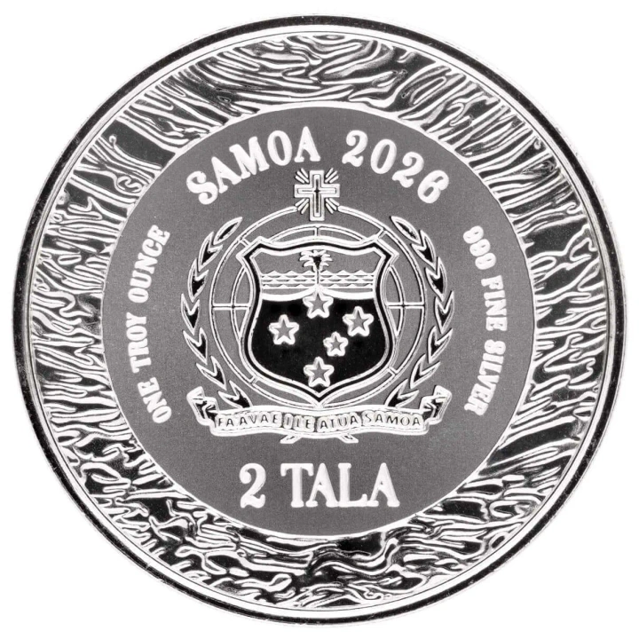 Silver Coin Mermaid Under the Sea 1 oz Silver 2026