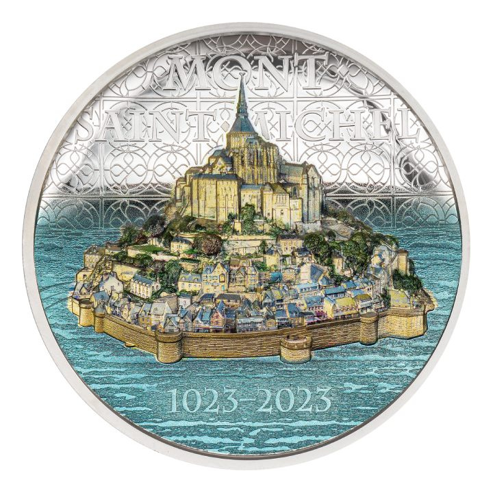 Palau: Tiffany Art Metropolis - Londra colorata 1000 grammi d'argento 2023 Proof Ultra High Relief