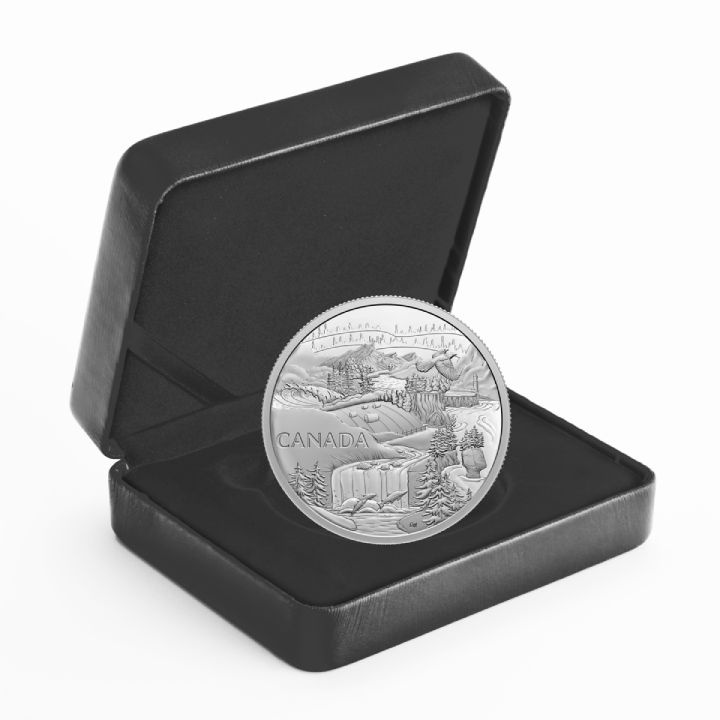 Canada: Visions of Canada 2 oz Silver 2022 Proof Coin