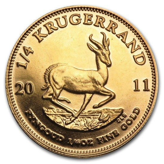 Krugerrand 1/4 unce zlata 2011