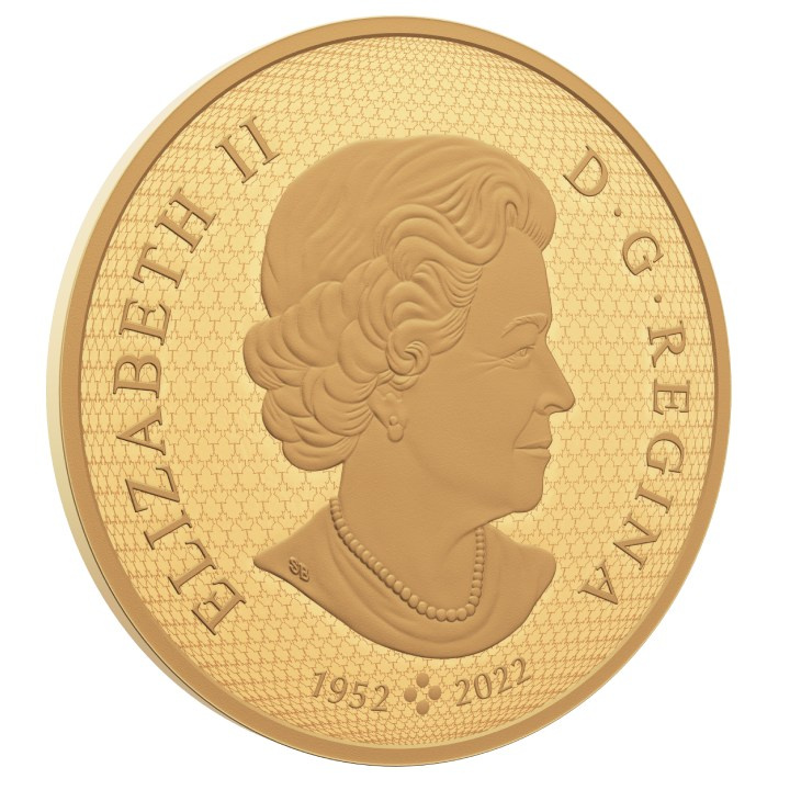 Kanada: Milovaný javorový list 5 uncí zlata 2023 Proof