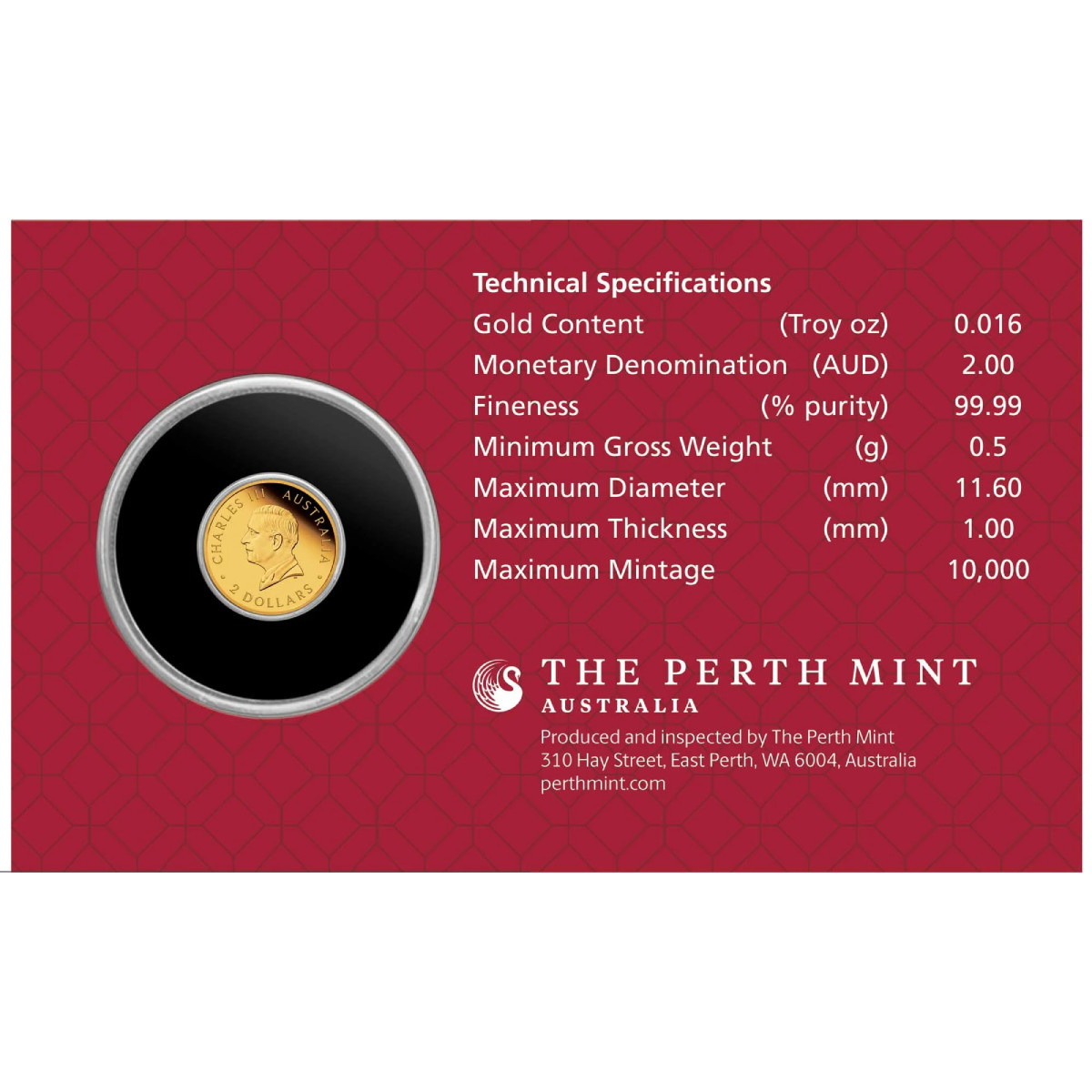Perth Mint: Lunar III – Anno del Cavallo 0,5 grammi Oro 2026 Proof ...
