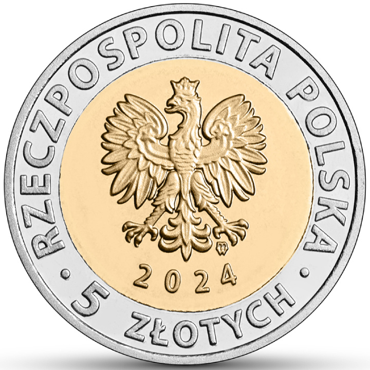 Fedezze fel Lengyelországot - Łańcut kastély 5 zł 2024 Érmeszsák (100 darab)