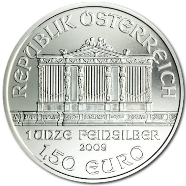 Filarmónica de Viena 1 oz Plata 2009
