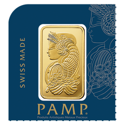 Lingotti multigrammo 4 x 2,5 grammi d'oro, platino, palladio, argento