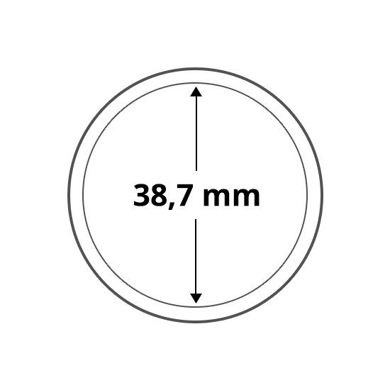 Capsula di plastica per monete della Royal Canadian Mint 2 once e 1 1/2 once d'argento (Kraken, Oca, Polizia a cavallo, Orso polare, Lupo mannaro, Smilodon Sabre-tooth)