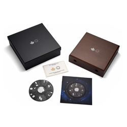 Set Kanada: Mondphasen 8 Silber-Puzzlemünzen 2025 Black Rhodium Reverse Proof