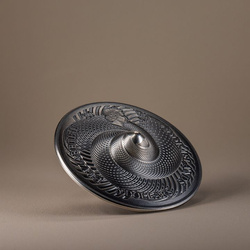 Cook-szigetek: Spinning Coin 1 uncia ezüst 2023 Ultra High Relief Antiqued Coin