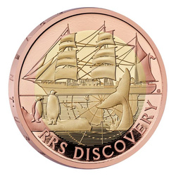 RRS Discovery £2 Oro 2025 Proof