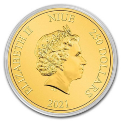 Niue: Celestial Animals - The Black Turtle 1 oz Gold 2021