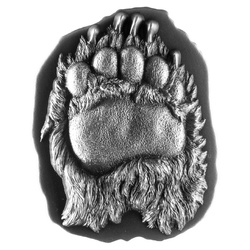 Record of the Nature - Bear 2 oz Silver 2023 Stackable High Relief Antiqued