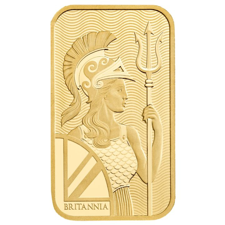 Lingotto Britannia 1 grammo d'oro Merry Christmas