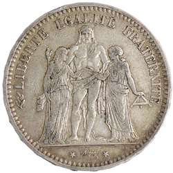 France: 5 Francs Silver Ag.900 Various Years