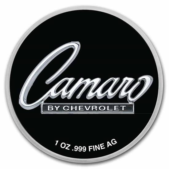 Chevrolet Camaro color 1 oz Plata Certipack