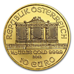 Wiedeński Filharmonik 1/10 uncji Złota 2013