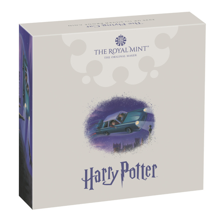 Harry Potter: The Flying Car 1 oncia d'argento 2025 Proof