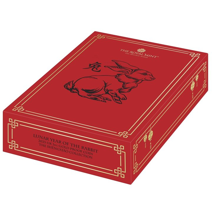 Royal Mint Lunar: A Nyúl éve 1000 gramm arany 2023 Proof