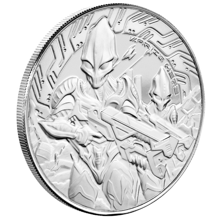 Samoa: Alien 1 oz Silver 2024 Prooflike Coin