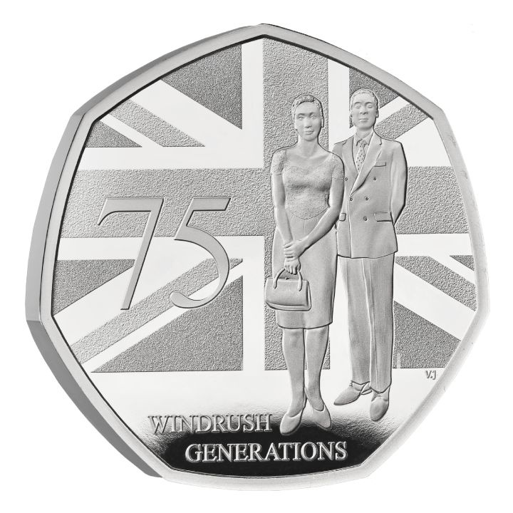Zestaw 5 monet Wielka Brytania Miedzionikiel 2023 Proof Commemorative Coin