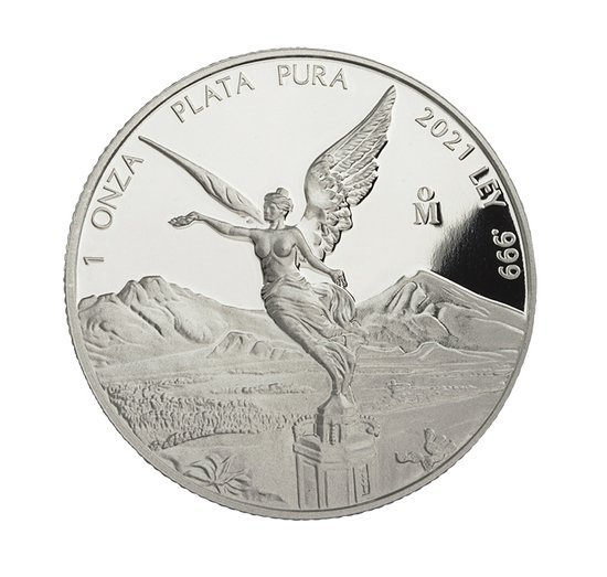 Mexican Libertad 1 unce stříbra 2021 Proof