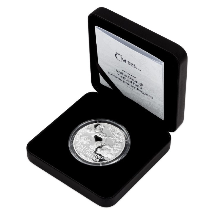 Niue: The Jungle Book - Bear Baloo and Black Panther Bagheera $1 Silver 2022 Proof