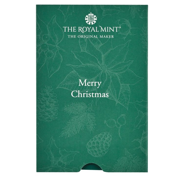 Sztabka Britannia 5 gramów Złota Merry Christmas