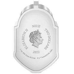 Niue : Star Wars Les visages de l'Empire - Clone Trooper (Phase I) coloré 1 once d'argent 2022 Proof