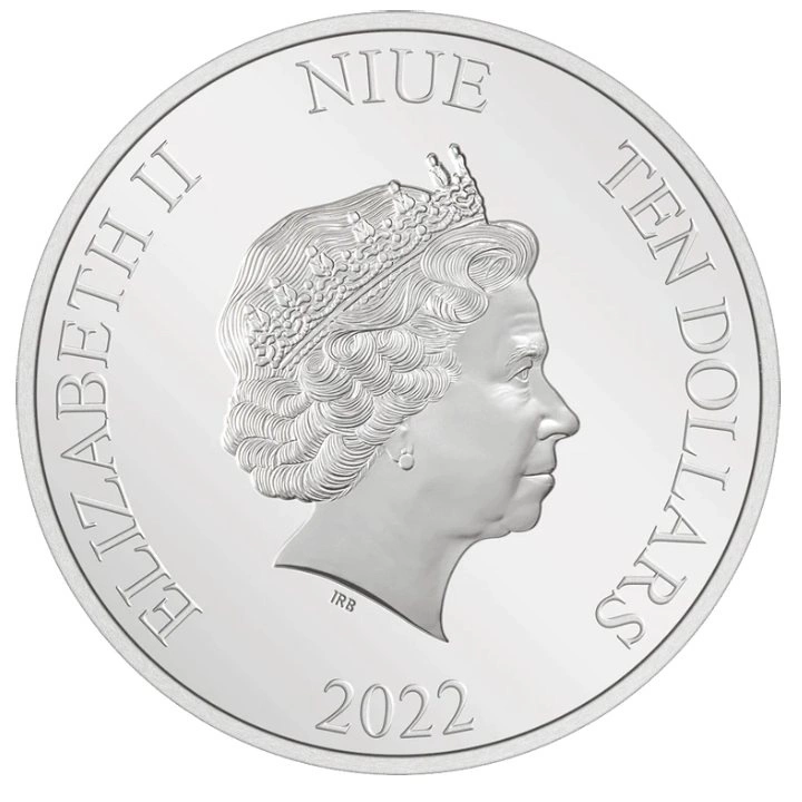 Niue: Transformers - Bumblebee colorato 1 oncia d'argento 2022 Proof