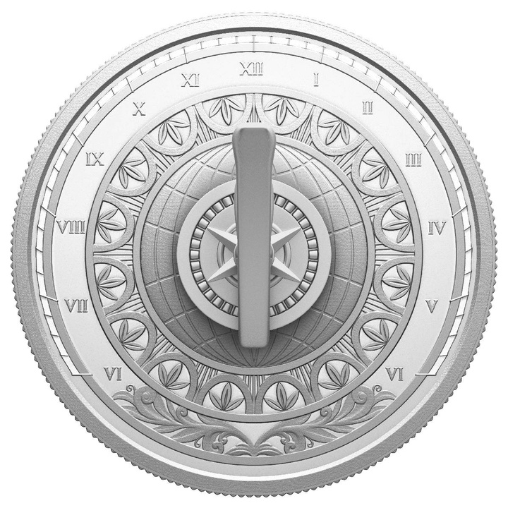 Canada The Sundial 1 oz argento 2026 Proof