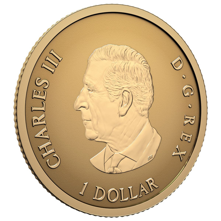 Złota Moneta Iconic Maple Leaf 0,5g Złota 2027 Reverse Proof