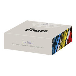 The Police coloured 1 oz Silber 2023 Proof