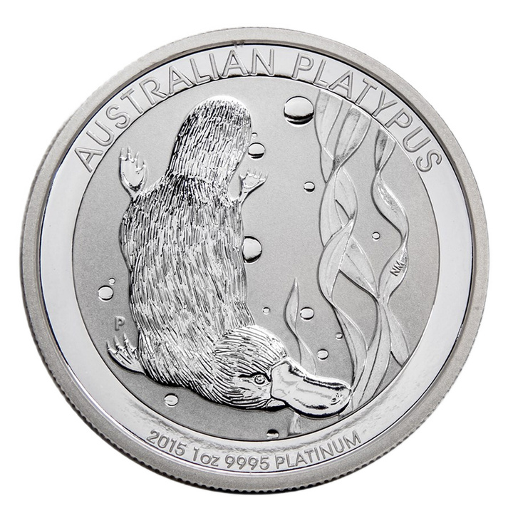 Platynowa Moneta Dziobak Australijski 1 uncja Platyny 2015