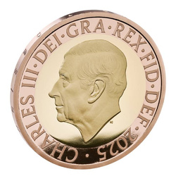 RRS Discovery £2 Złoto 2025 Proof