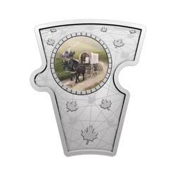 Set Canada: Canadian Passages colorato 14 monete d'argento puzzle 2022 Proof