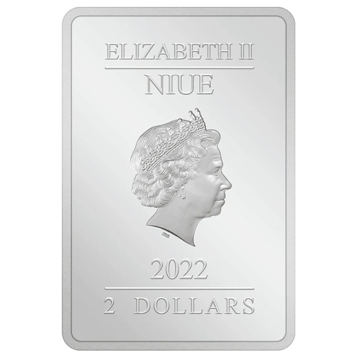 Niue: The Lord of the Rings - The Two Towers kolorowany 1 uncja Srebra 2022 Proof