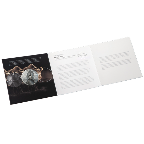 Big Five: Rhino 1 uncja Srebra 2020