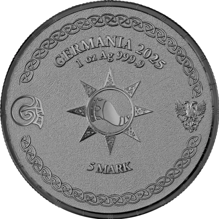 Ragnarök Heimdall 1 oz Silver 2025 Black Silver