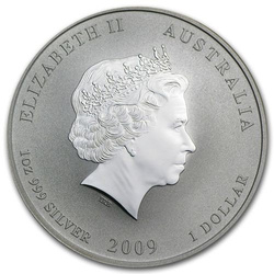Lunar II: Jahr des Ochsen 1 oz Silber 2009