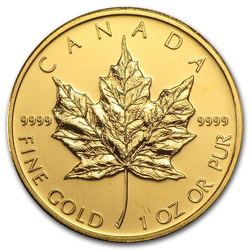 Canadian Maple Leaf 1 oz Gold 2009