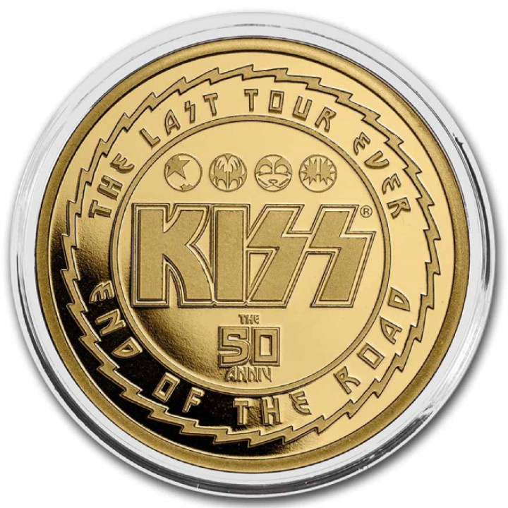 Niue: KISS 50th Anniversary 1 oz Gold 2023