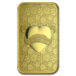 1 uncja Sztabka Złota Pamp Love Always